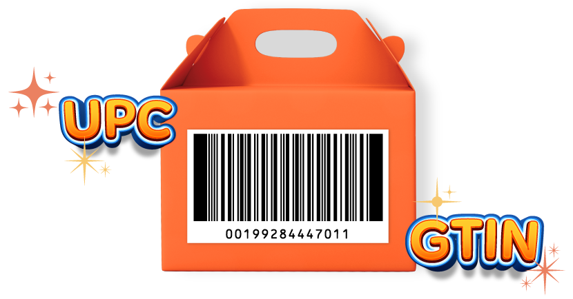 Buy UPC GTIN from GearChain box